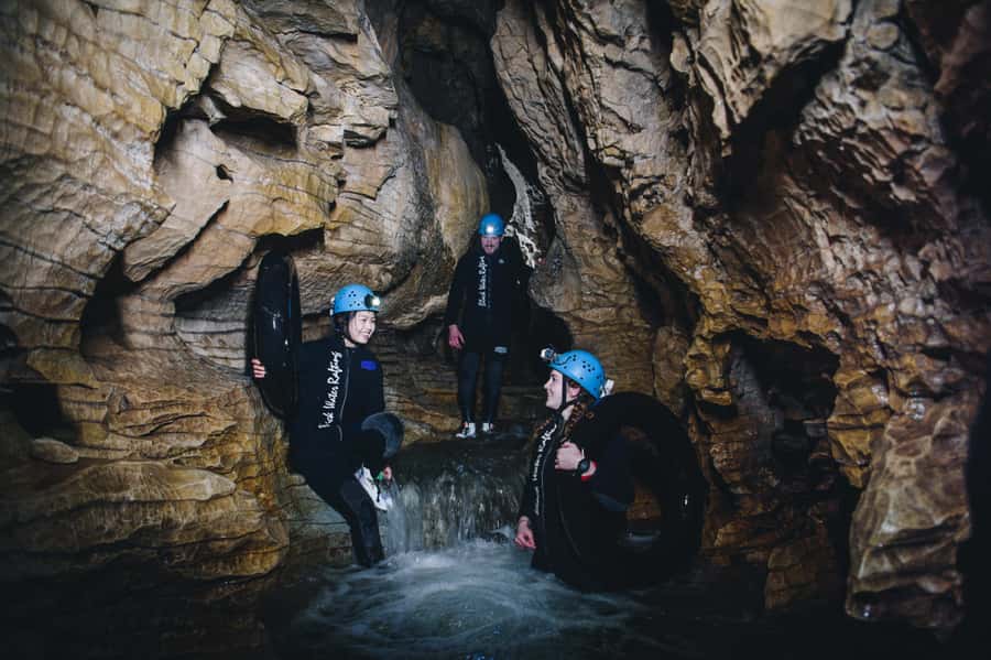 Waitomo Caves: Labyrinth Black Water Rafting Experience - Ruakuri Cave is best seen from the water