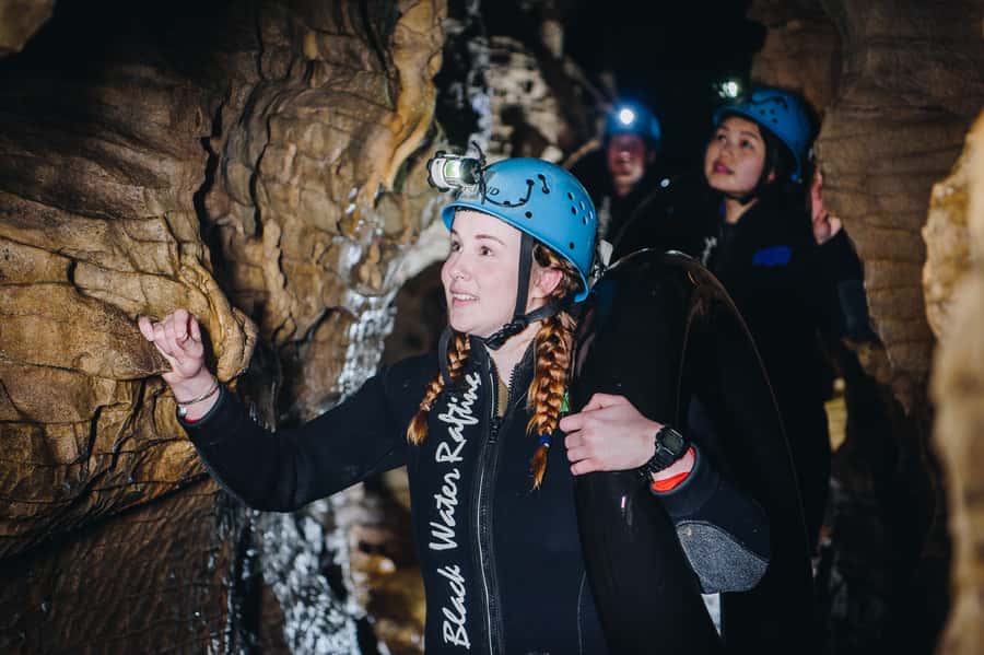 Waitomo Caves: Labyrinth Black Water Rafting Experience - The glowworm grotto and the quiet river ride