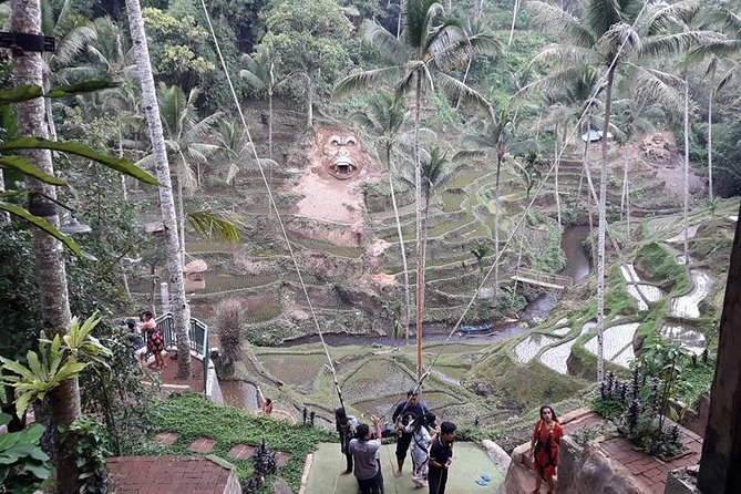 Water Rafting adventure with Jungle Swing & rice terraces - The Happy Swing Bali stop