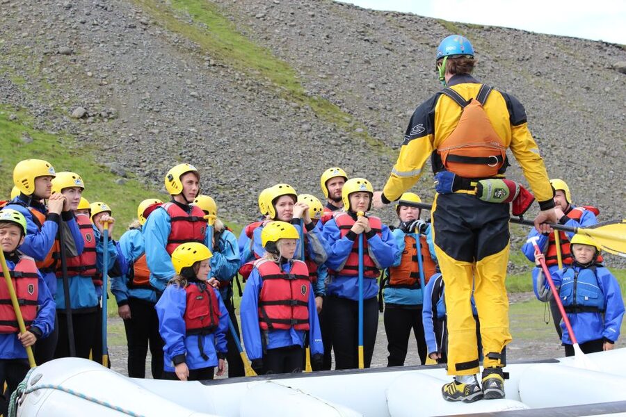 West Glacial River Family Rafting - What class 2 to 3 means for your day