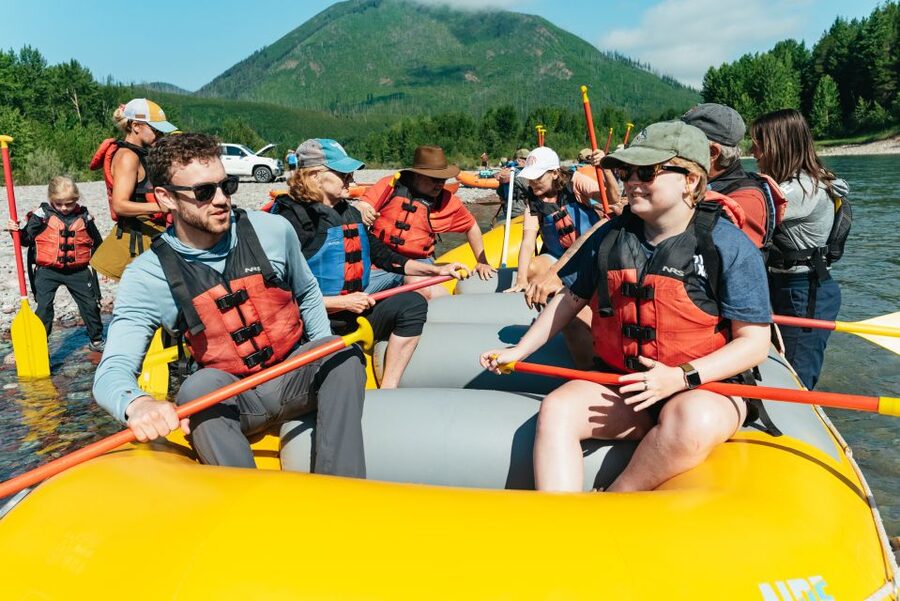 West Glacier: Glacier National Park Scenic Raft Trip - Wildlife watching from the raft