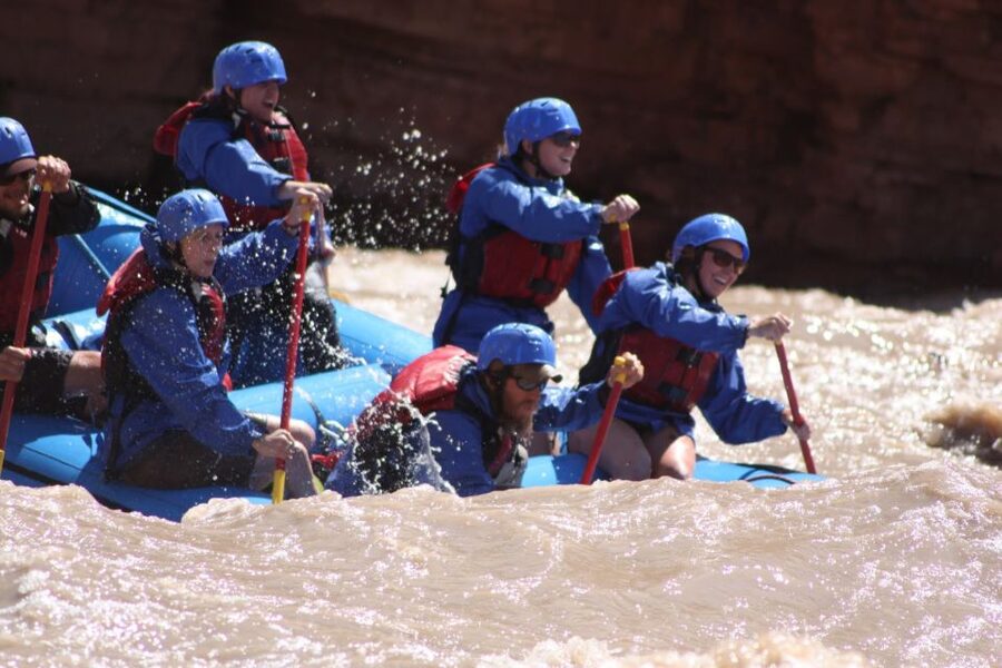 Westwater Canyon: Colorado River Class 3-4 Rafting from Moab - The calm start through the canyon