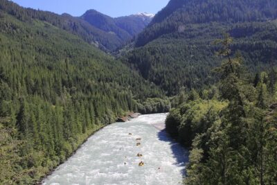 Wet and Wild Elaho Exhilarator Rafting