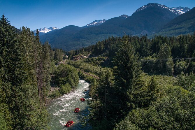 Whistler's Only Green River Whitewater Rafting - Learning the paddle commands before the rapids