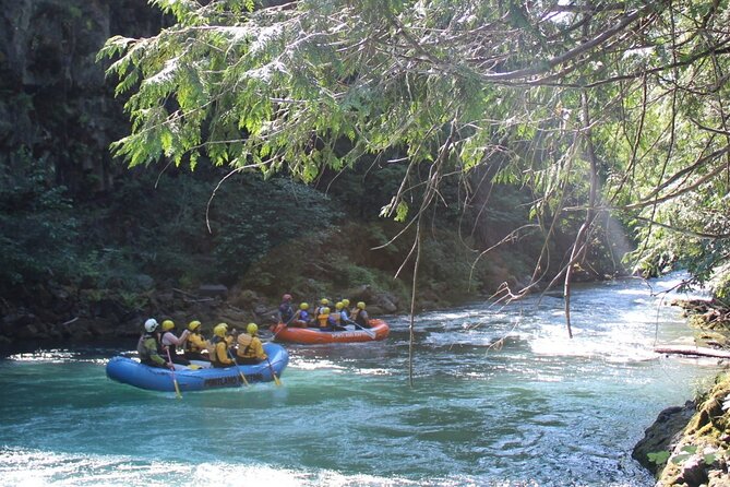 White Salmon River Rafting - Half Day - Getting suited up for cold river water