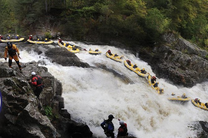 White Water Rafting and River Bugs on the River Tummel - From deep pools to Zig-Zag and Sharks Tooth