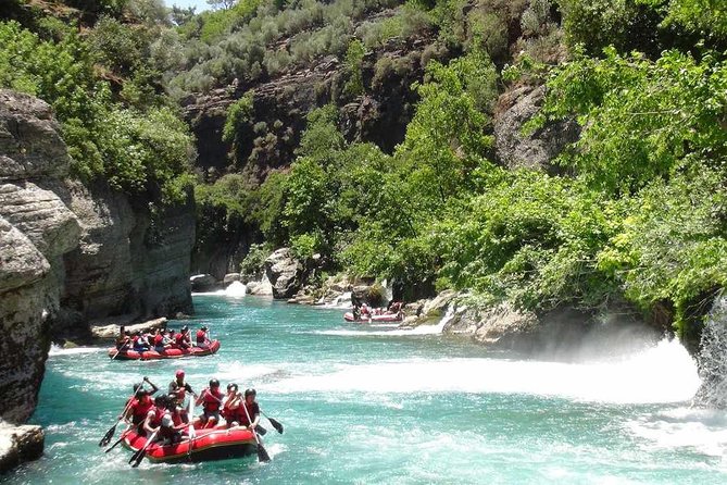 White-Water Rafting Experience from Side and Manavgat - What happens after the Side pickup