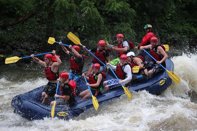 White Water Rafting Experience on the Upper Pigeon River - A Fast, Wet Ride Through the Upper Pigeon Gorge