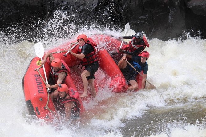 White Water Rafting High Water in Zambia February to July - What the Batoka Gorge rafting route feels like