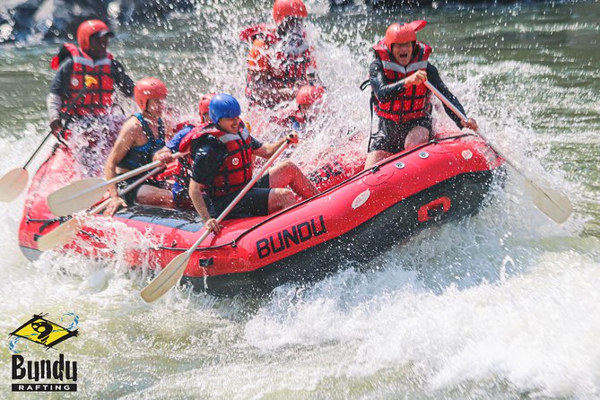 White Water Rafting High Water in Zambia February to July - Lunch, water, and the value of a $130 day