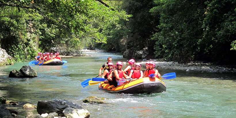 White Water Rafting in Kitulgala - The rapids: five major and four minor