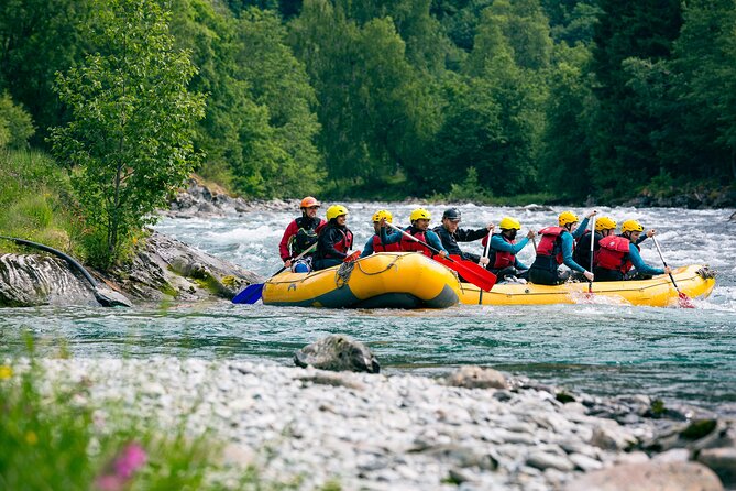 White Water Rafting in Valldøla - The faster final section