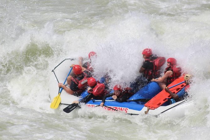 White Water Rafting in Zimbabwe - Low water and high water use different rapids