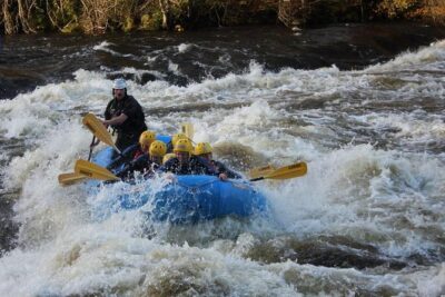 White Water Rafting on the River Tay from Aberfeldy