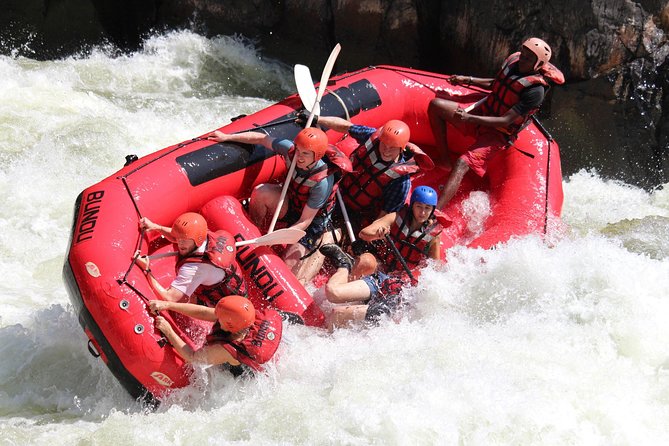 White Water Rafting & Swimming under the Falls - Starting below Victoria Falls