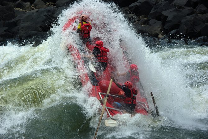 White Water Rafting & Swimming under the Falls - Safety depends on the guide and your attention