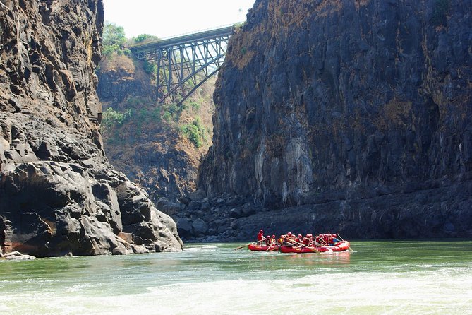 White Water Rafting & Swimming under the Falls - Full day or half day: check what you are buying
