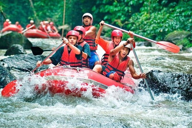 White Water Rafting with Ubud Tour - What the rafting base adds to the day