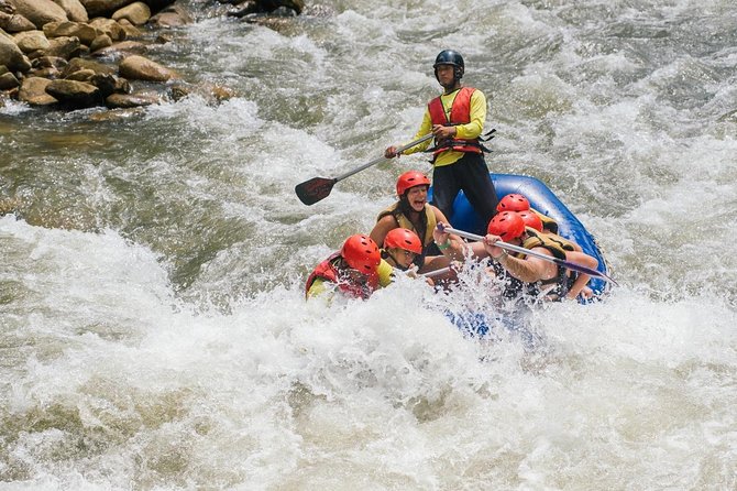 White-water Rafting with Ziplining in Phangnga - Four zipline lines through the forest
