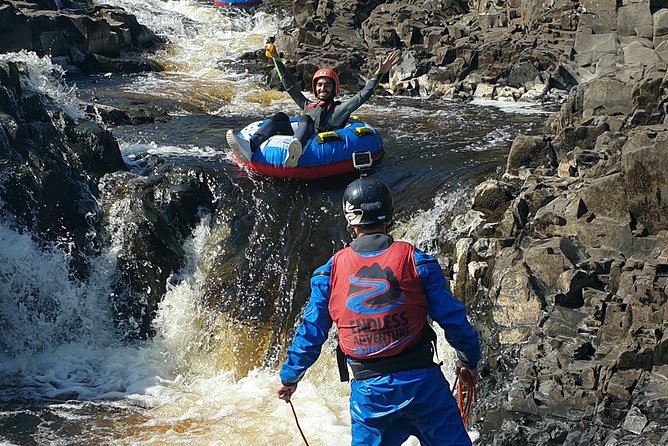 White Water Tubing - Tackling the rapids in your tube