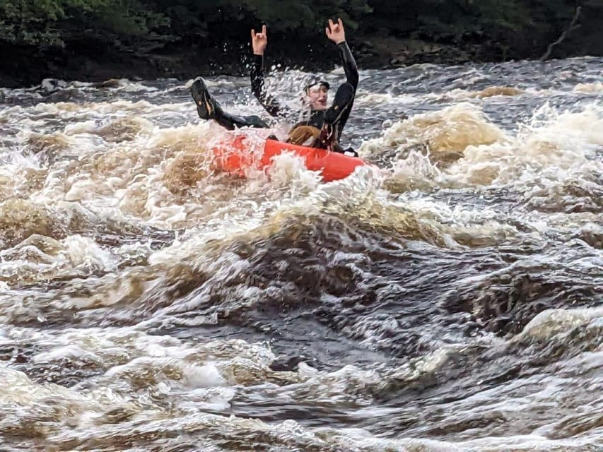 White Water Tubing in Galloway - The 20-minute safety briefing