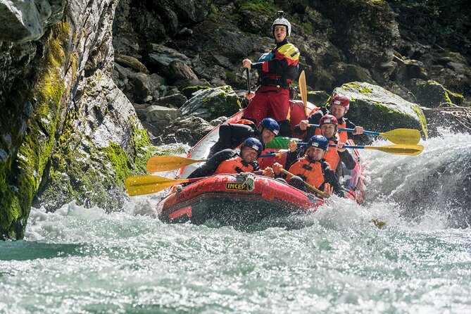 Whitewater Action Rafting Experience in Engadin - Swimming, water play, and a possible cliff jump