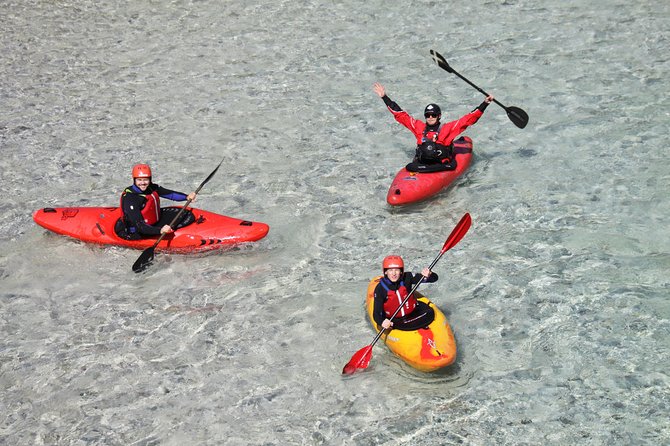 Whitewater Kayak Course on Soca River - The return to Bovec and the day-one review