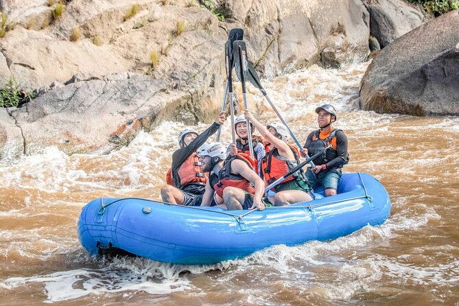 Whitewater Rafting Adventure - The first 3 kilometers: calm water and a warm-up rapid