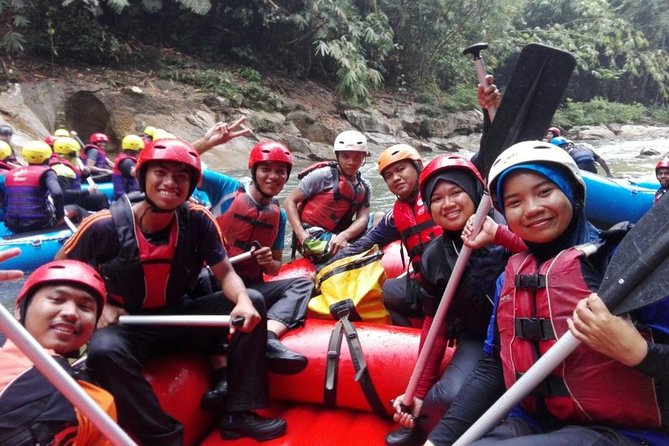 Whitewater Rafting Adventure at Gopeng (from KL) - The safety briefing before the first rapid