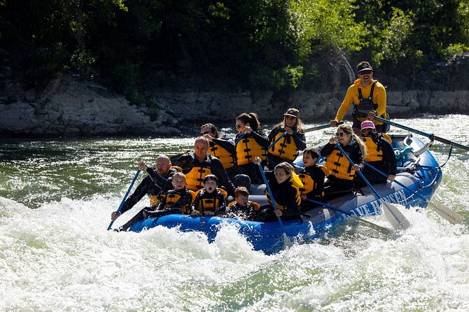 Whitewater Rafting in Jackson Hole : Family Standard Raft - From Jackson check-in to the launch point