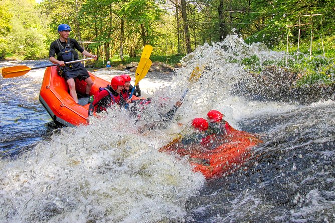 Whitewater Rafting, North Wales - Arriving at Canolfan Tryweryn near Bala
