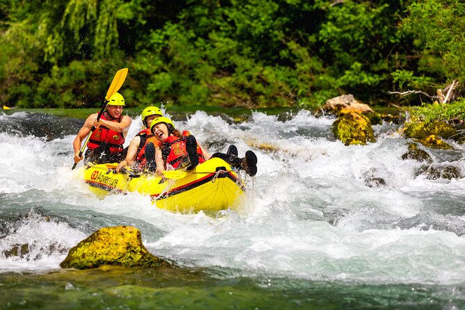 Whitewater Rafting on Cetina River from Split or Šestanovac - The swim and the snack at the finish