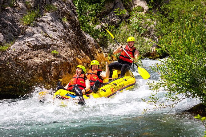 Whitewater Rafting on Cetina River from Split or Šestanovac - The steep climb out of the canyon