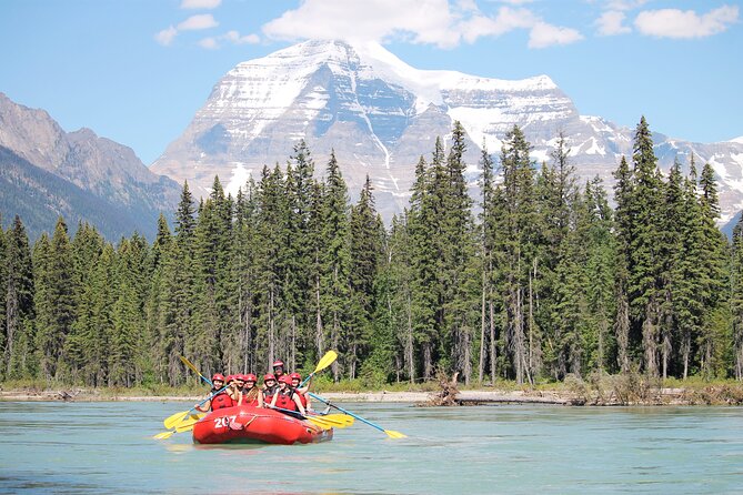 Whitewater Rafting on Jasper's Fraser River - The final stretch and getting warm again