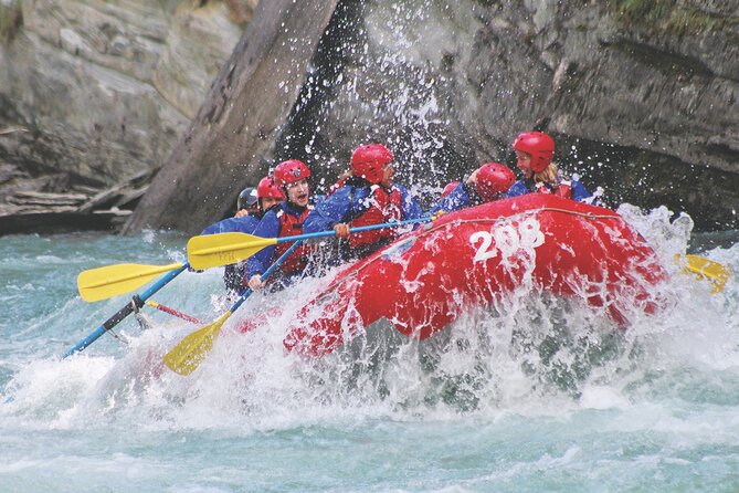 Whitewater Rafting on Jasper's Fraser River - Getting ready for two hours on moving water