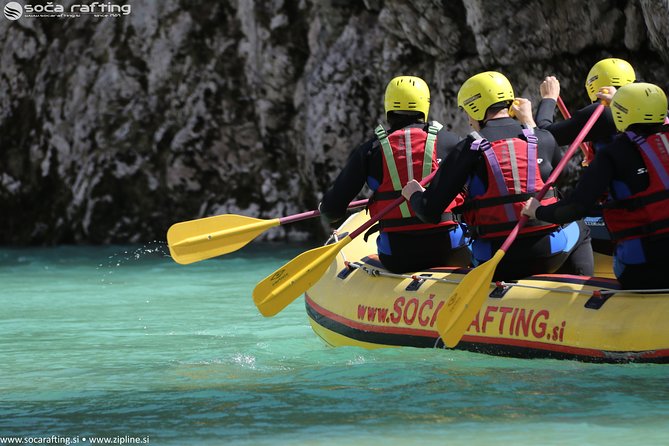 Whitewater Rafting on Soča River – Local Experts Since 1989 - Getting fitted with the sports kit