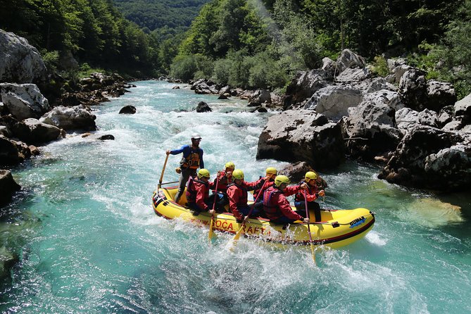 Whitewater Rafting on Soča River – Local Experts Since 1989 - On the Soča: calm water, rapids, and scenery