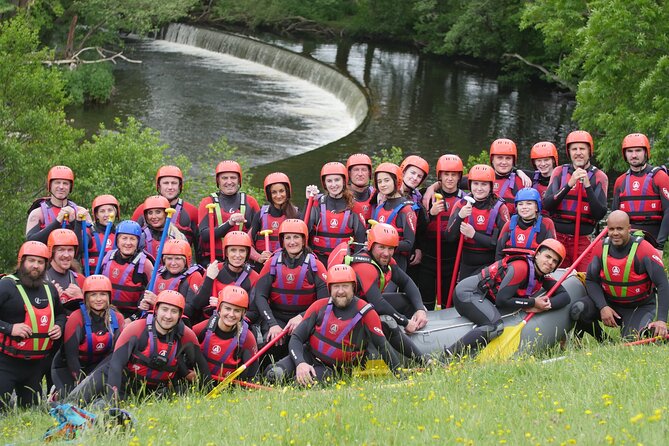 Whitewater Rafting on the River Dee in Llangollen - River Dee rafting at a glance