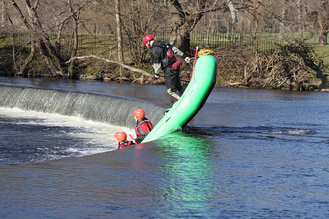 Whitewater Rafting on the River Dee in Llangollen - Scenery between the rapids