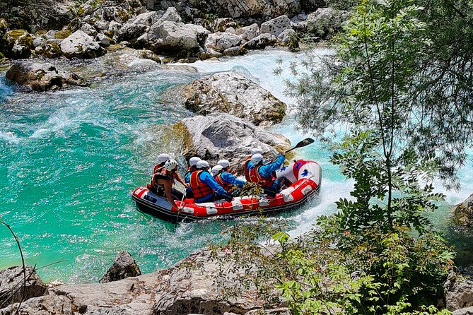Whitewater Rafting on the Soča River in Bovec, Slovenia - Starting in Bovec, then heading toward the Soča