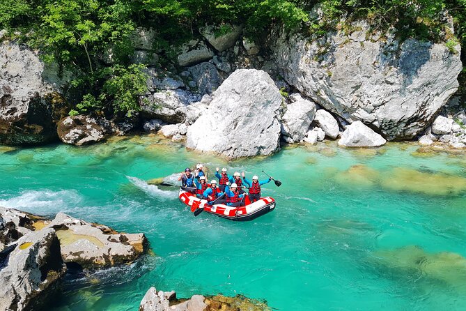 Whitewater Rafting on the Soča River in Bovec, Slovenia - Rafting the Soča for 1.5 to 2 hours