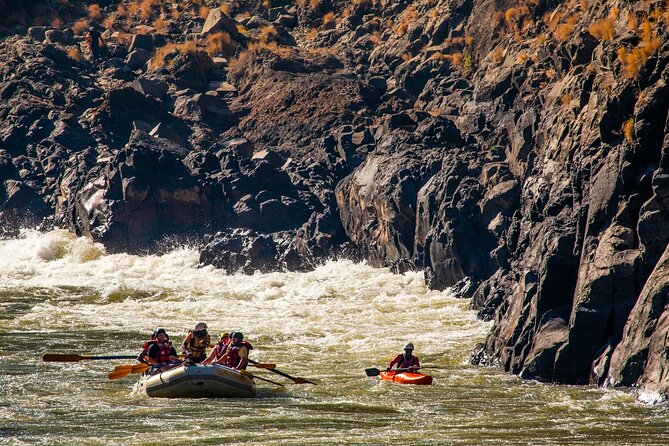 Whitewater Rafting on the Zambezi River from Victoria Falls - Facing 19 Grade 4 and 5 rapids