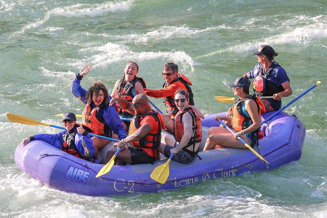 Whitewater Rafting Small Boat Adventure Snake River Jackson Hole - Getting ready for cold water