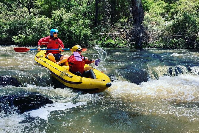 Whitewater Sports rafting on the Yarra river - Pinball, Bob’s Rock, and the feel of Grade 2 water