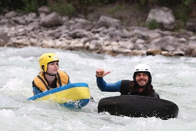 Whitewater swimming (Hydrospeed) on the Durance - Getting fitted out in 5 mm neoprene