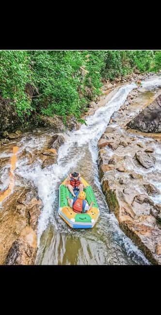 Yangshuo Xingping Longjing River Rafting - Six kilometers of bends, drops, and fast water