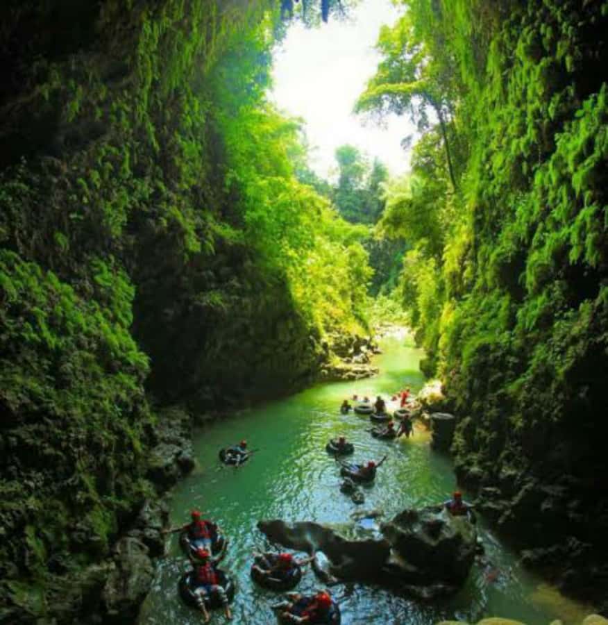 Yogyakarta; Jomblang Cave and Kali suci Tubing Rafting - A long day made easier by private transport
