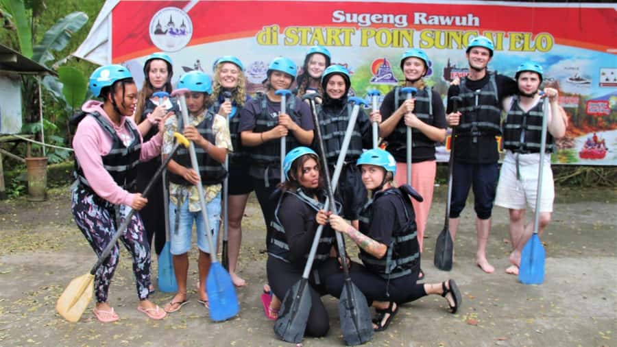 Yogyakarta White Water Rafting and Merapi Volcano Jeep Tour - Twelve Kilometers on the Beginner-Friendly Elo River