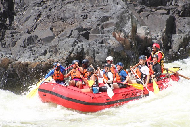 Zambezi River Class IV-V White-Water Rafting from Victoria Falls - The 14-mile run through the Zambezi Gorge