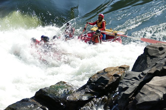 Zambezi River Class IV-V White-Water Rafting from Victoria Falls - Barbecue lunch and open bar at the top